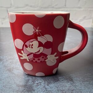 Disney Parks Minnie Mouse Polka Dot Mug